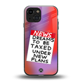 dreams to be taxed back phone cover | glass case for iphone 13 mini