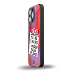 dreams to be taxed back phone cover | glass case for iphone 14 pro max