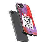 dreams to be taxed back phone cover | glass case for iphone 16e