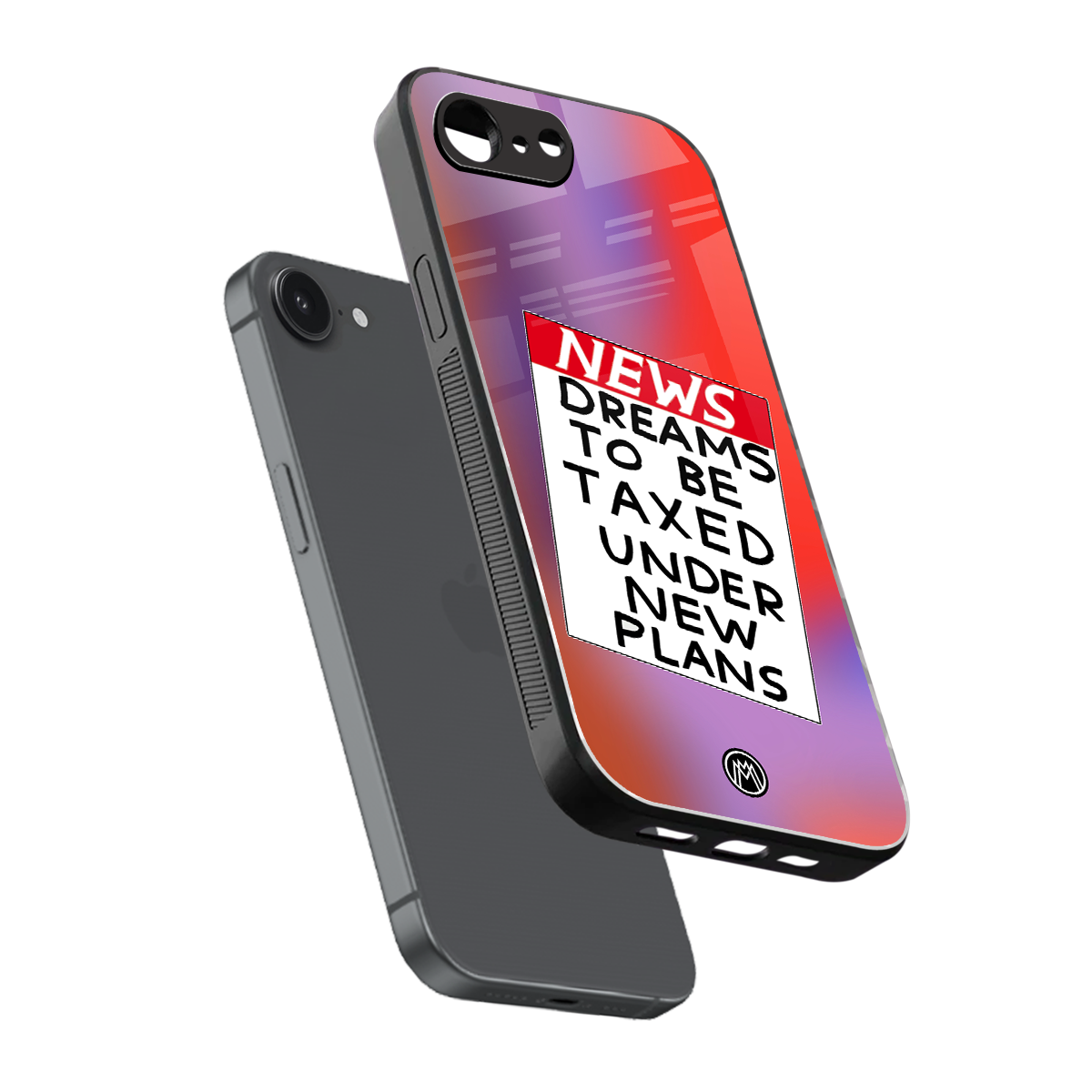 dreams to be taxed back phone cover | glass case for iphone 16e