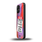 dreams to be taxed back phone cover | glass case for nothing phone 1