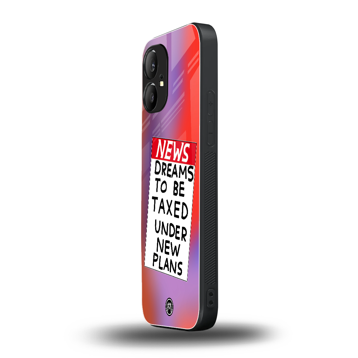dreams to be taxed back phone cover | glass case for nothing phone 1