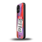 dreams to be taxed back phone cover | glass case for nothing phone 2