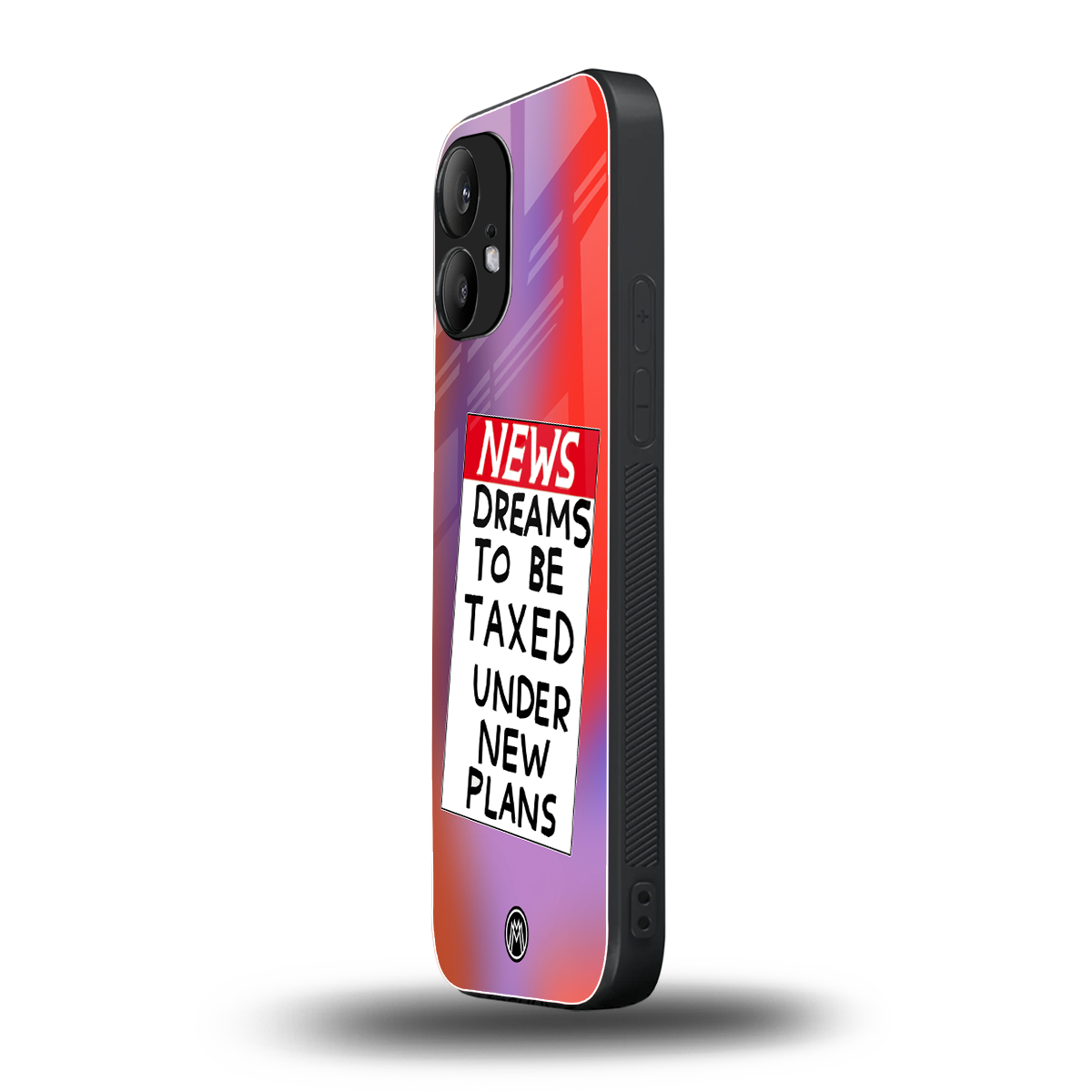 dreams to be taxed back phone cover | glass case for nothing phone 2