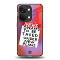 dreams to be taxed back phone cover | glass case for oneplus nord 3