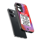 dreams to be taxed back phone cover | glass case for oneplus nord 3