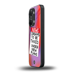 dreams to be taxed back phone cover | glass case for oneplus nord 3