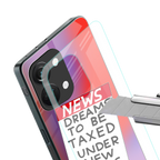 dreams to be taxed back phone cover | glass case for oneplus nord 3