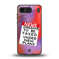 dreams to be taxed back phone cover | glass case for oneplus nord 4