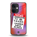 dreams to be taxed back phone cover | glass case for oneplus nord ce 3