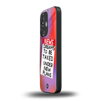 dreams to be taxed back phone cover | glass case for oneplus nord ce 3