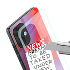 dreams to be taxed back phone cover | glass case for oneplus nord ce 3