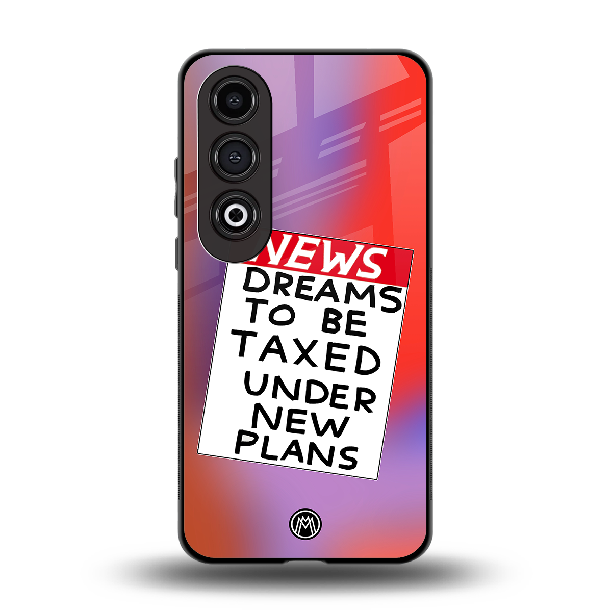 dreams to be taxed back phone cover | glass case for oneplus nord ce 4