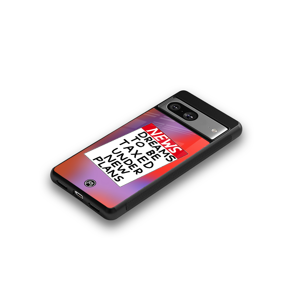 dreams to be taxed back phone cover | glass case for Google Pixel 8