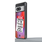 dreams to be taxed back phone cover | glass case for Google Pixel 8