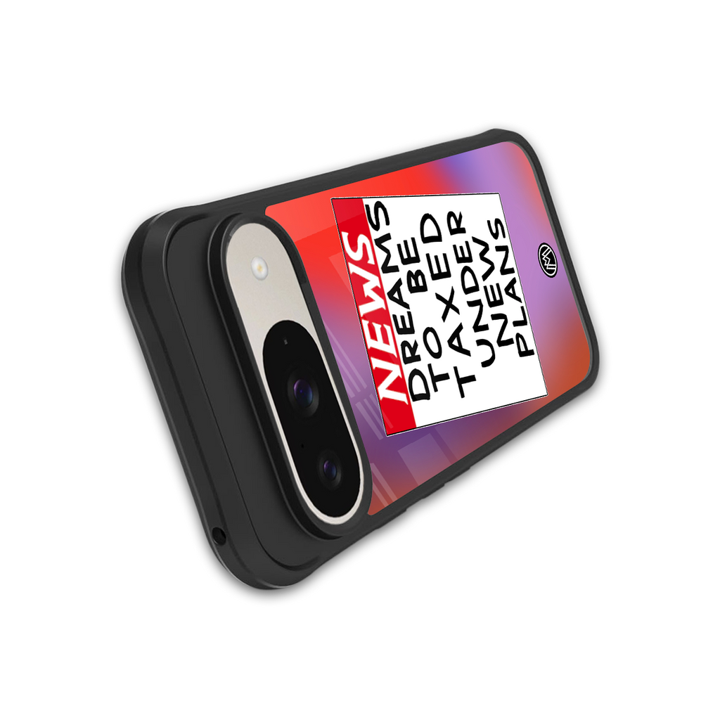 dreams to be taxed back phone cover | glass case for google pixel 9