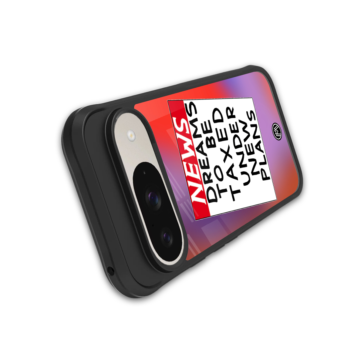 dreams to be taxed back phone cover | glass case for google pixel 9