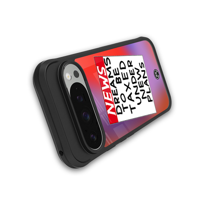 dreams to be taxed back phone cover | glass case for google pixel 9 pro xl