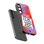 dreams to be taxed back phone cover | glass case for samsung galaxy s24 plus