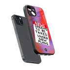 dreams to be taxed back phone cover | glass case for iphone 15