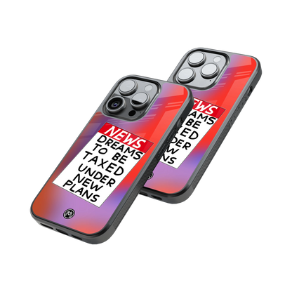Protective Glass Back Phone Case Compatible with iPhone, Samsung, OnePlus, Pixel & More