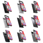 Durable Glass Back Mobile Case for iPhone, Samsung, OnePlus, Google Pixel, Redmi, Vivo, Oppo