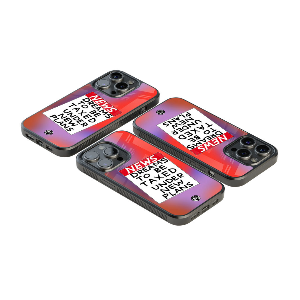 Luxury Glass Back Mobile Cover for iPhone, Samsung Galaxy, OnePlus, Pixel, Redmi & More