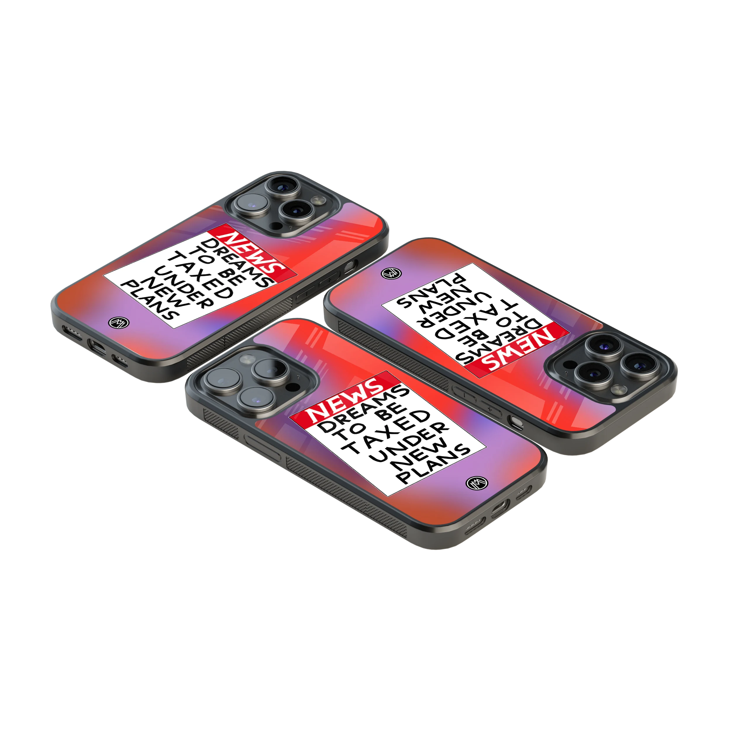 Luxury Glass Back Mobile Cover for iPhone, Samsung Galaxy, OnePlus, Pixel, Redmi & More