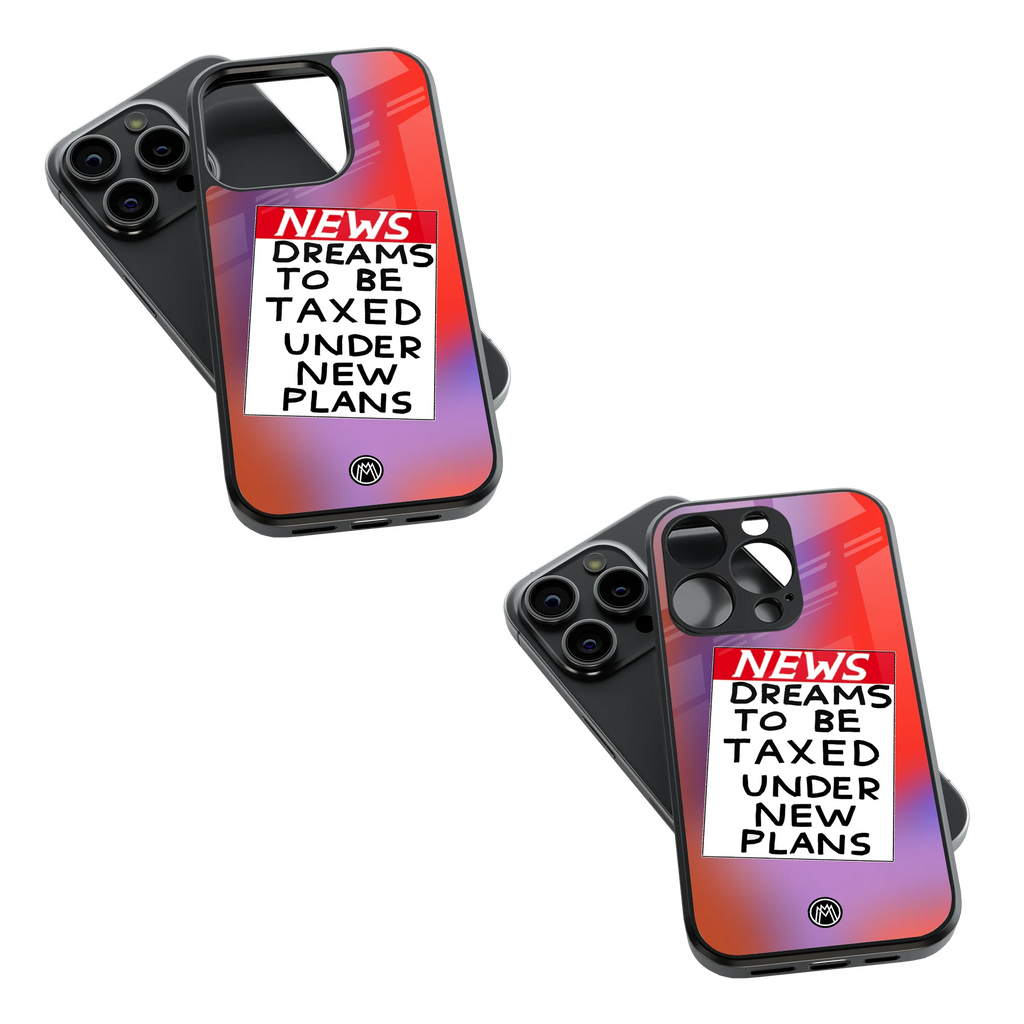 Trendy Glass Back Mobile Case for iPhone, Samsung, Redmi, OnePlus, Google Pixel, Motorola