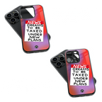 Trendy Glass Back Mobile Case for iPhone, Samsung, Redmi, OnePlus, Google Pixel, Motorola