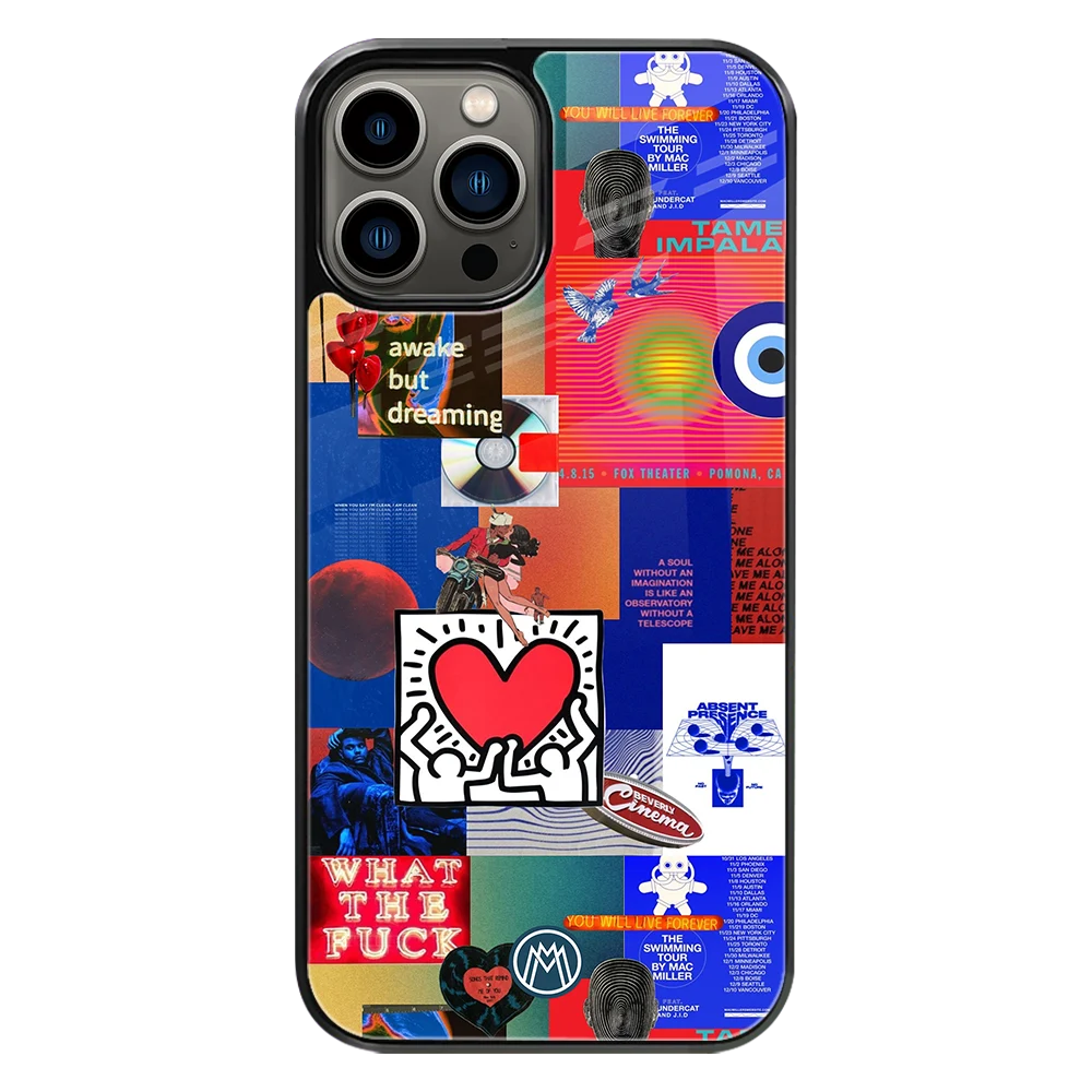 Premium Glass Back Mobile Phone Cover for iPhone, Samsung, OnePlus, Google Pixel, Redmi, Oppo, Vivo & Realme