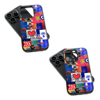 Trendy Glass Back Mobile Case for iPhone, Samsung, Redmi, OnePlus, Google Pixel, Motorola