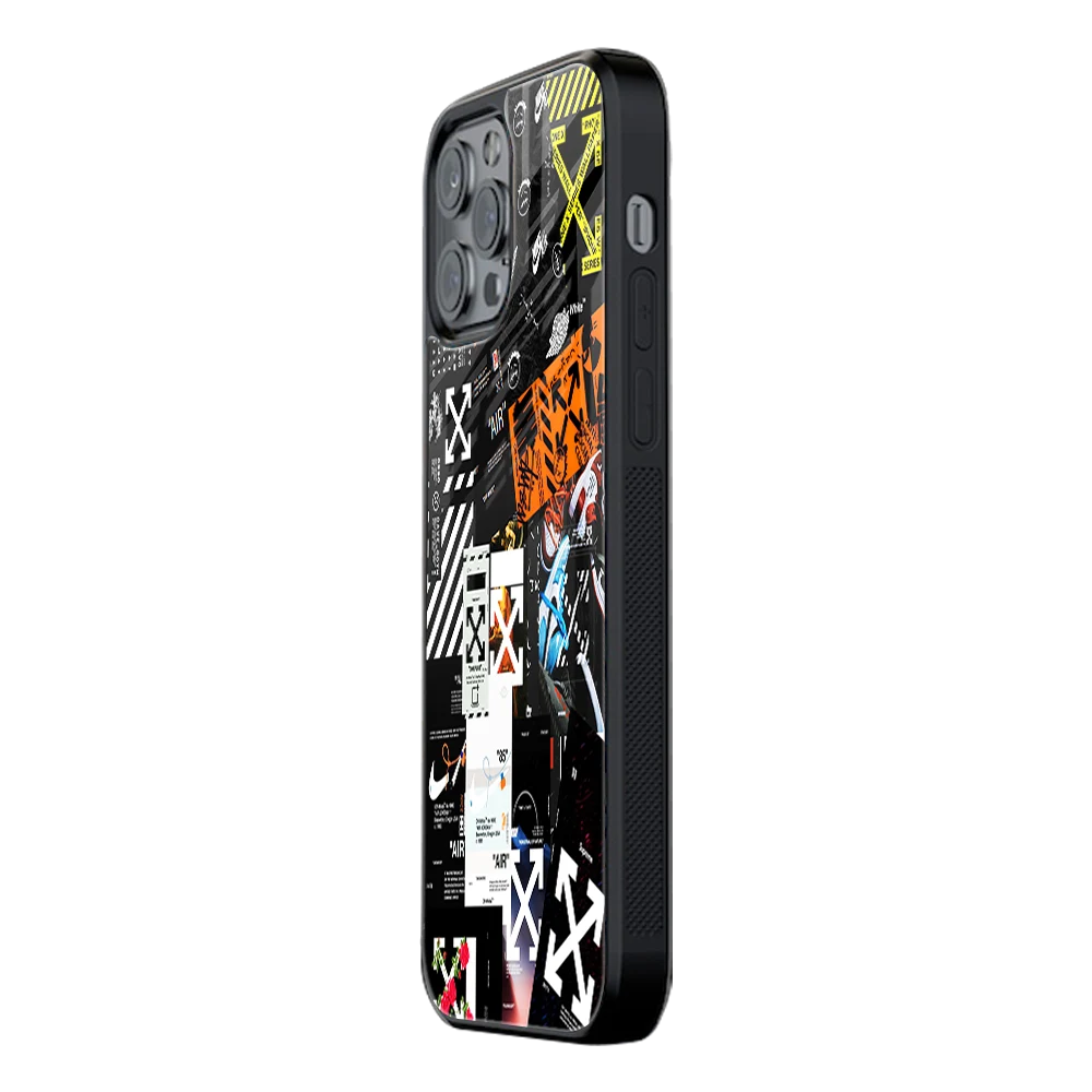 Slim Glass Back Phone Case for Multiple Brands iPhone, Samsung, Redmi, OnePlus, Oppo, Vivo