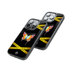 Protective Glass Back Phone Case Compatible with iPhone, Samsung, OnePlus, Pixel & More