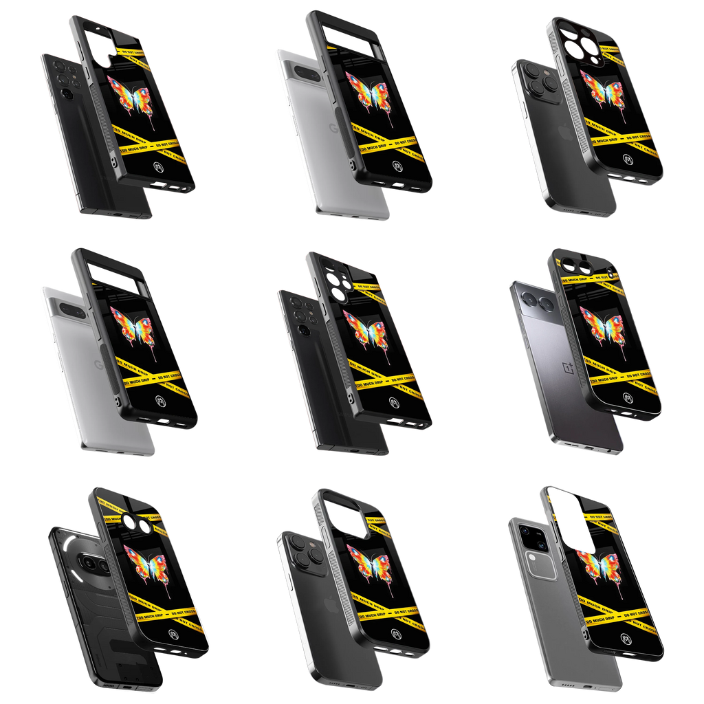 Durable Glass Back Mobile Case for iPhone, Samsung, OnePlus, Google Pixel, Redmi, Vivo, Oppo