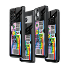 Stylish Glass Back Case for All Smartphones iPhone, Samsung, OnePlus, Pixel, Redmi, Oppo, Vivo, Motorola