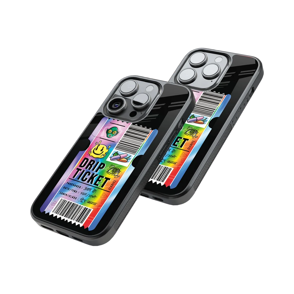 Protective Glass Back Phone Case Compatible with iPhone, Samsung, OnePlus, Pixel & More