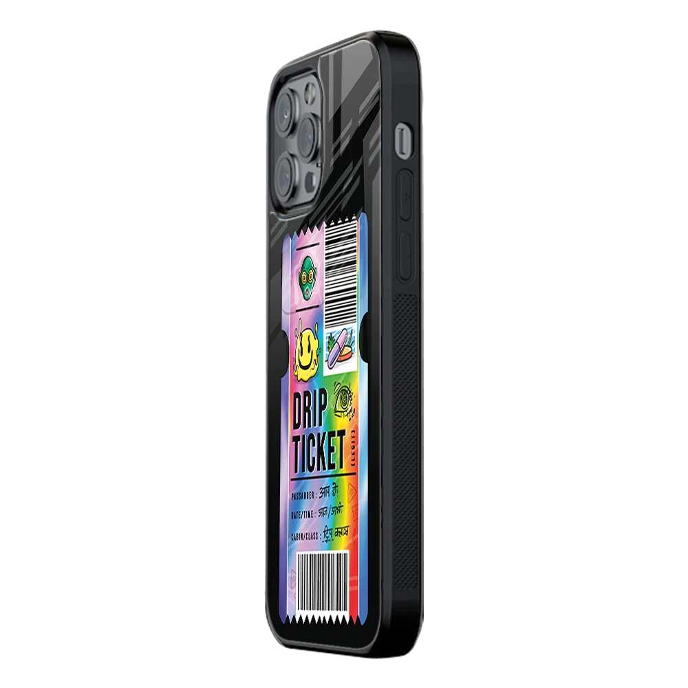 Slim Glass Back Phone Case for Multiple Brands iPhone, Samsung, Redmi, OnePlus, Oppo, Vivo