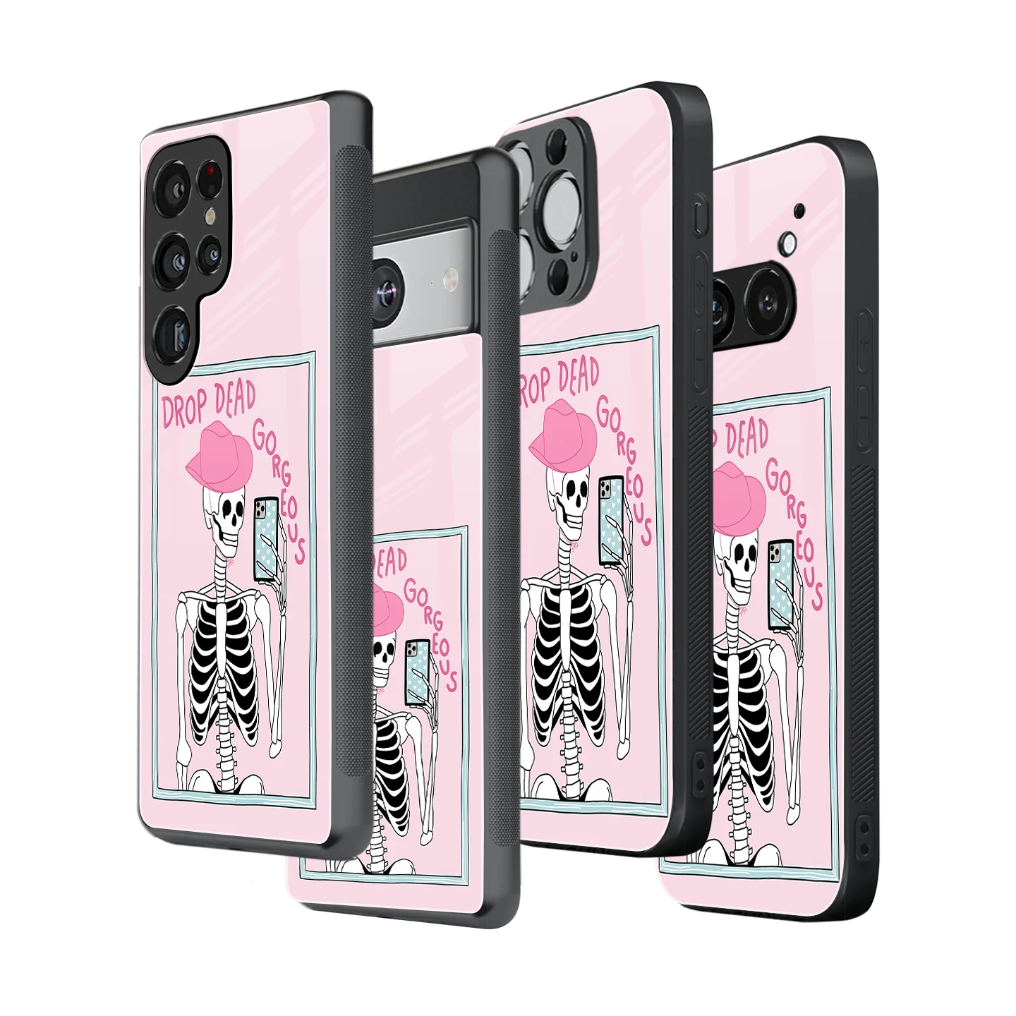 Stylish Glass Back Case for All Smartphones iPhone, Samsung, OnePlus, Pixel, Redmi, Oppo, Vivo, Motorola