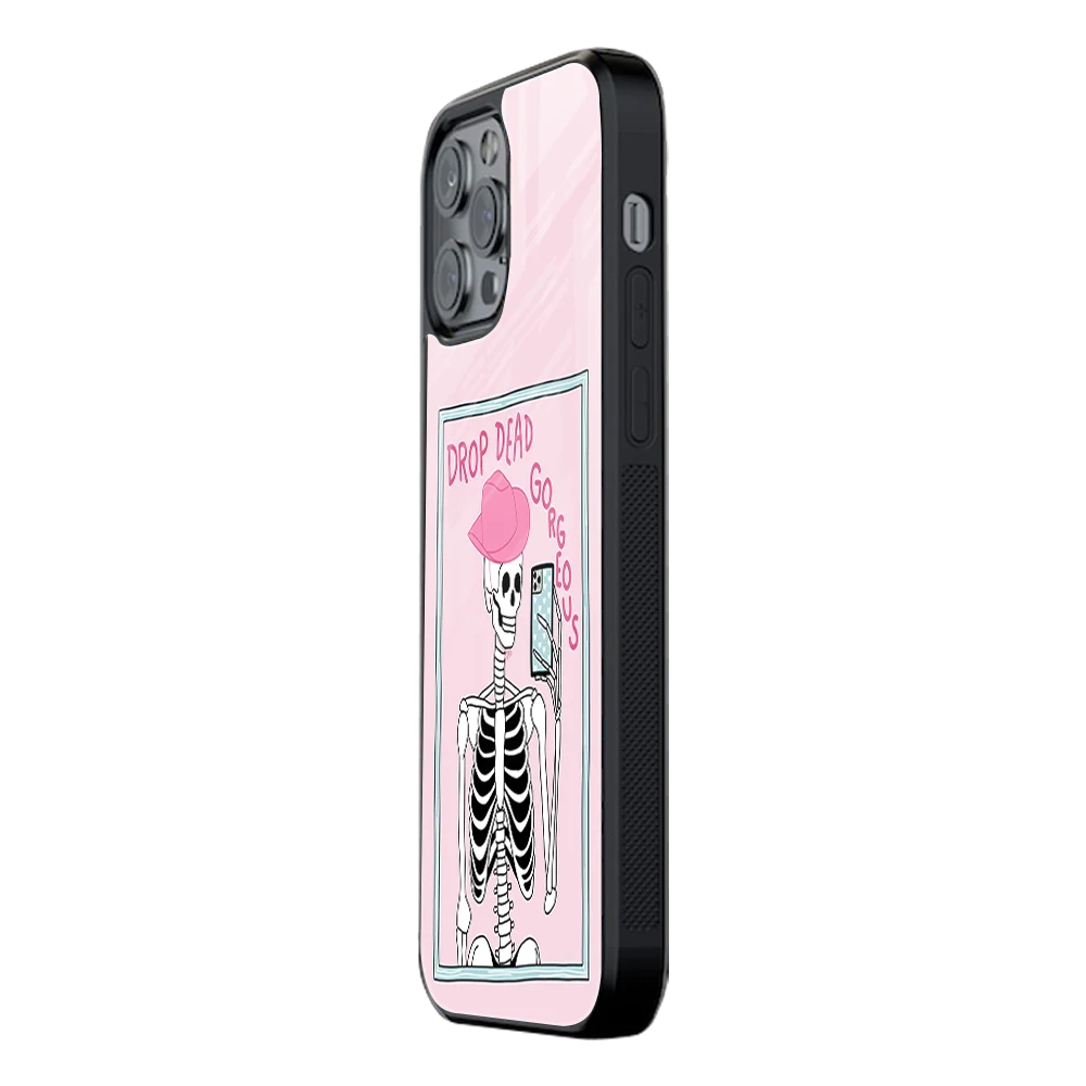 Slim Glass Back Phone Case for Multiple Brands iPhone, Samsung, Redmi, OnePlus, Oppo, Vivo
