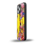 drunk homer simpsons back phone cover | glass case for iphone 16 pro max