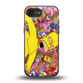 drunk homer simpsons back phone cover | glass case for iphone 16e