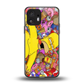 drunk homer simpsons back phone cover | glass case for nothing phone 2