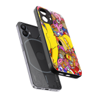 drunk homer simpsons back phone cover | glass case for nothing phone 2