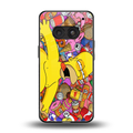 drunk homer simpsons back phone cover | glass case for nothing phone 2a