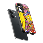 drunk homer simpsons back phone cover | glass case for oneplus nord 3