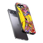 drunk homer simpsons back phone cover | glass case for oneplus nord 4