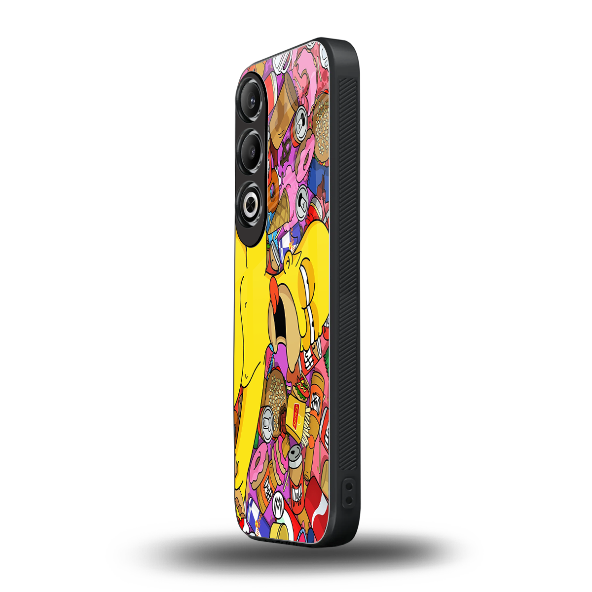 drunk homer simpsons back phone cover | glass case for oneplus nord ce 4