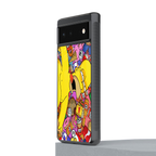 drunk homer simpsons back phone cover | glass case for google pixel 6