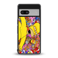 drunk homer simpsons back phone cover | glass case for Google Pixel 7